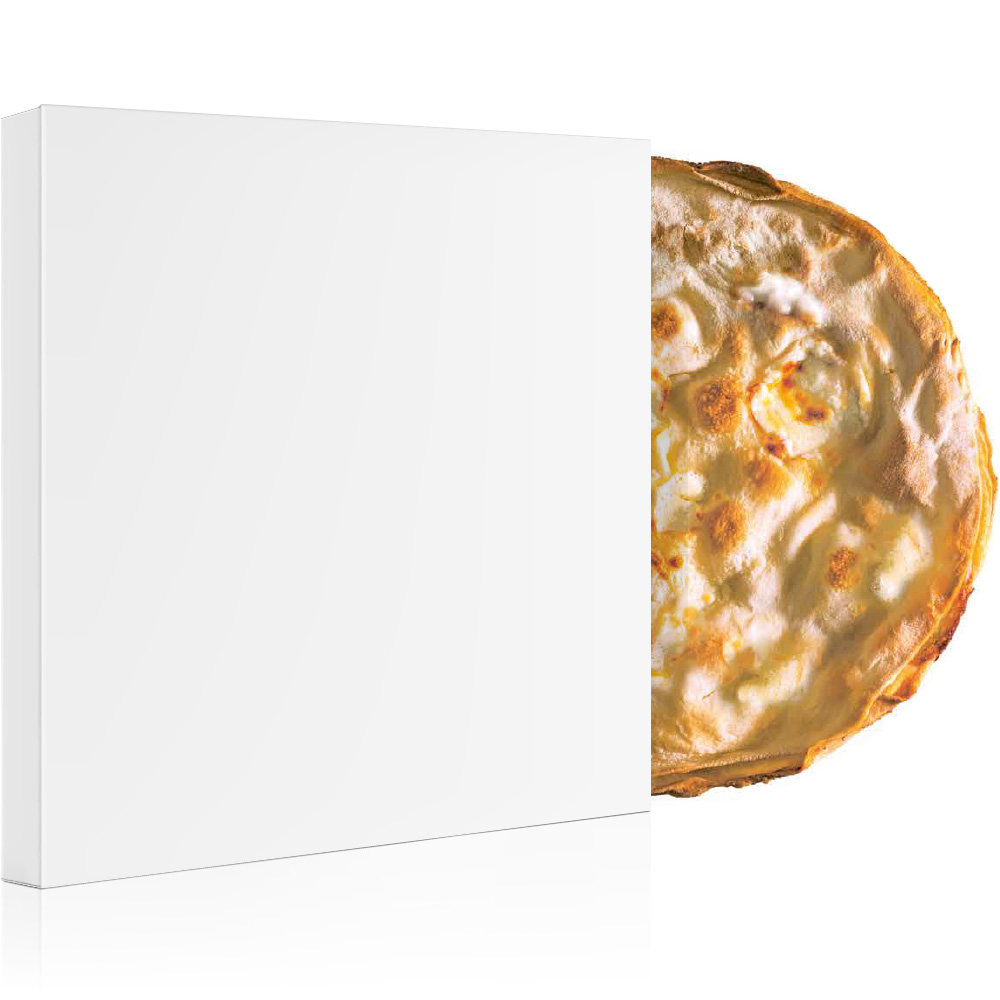 La focaccia con stracchino surgelata by Zanini per la private label