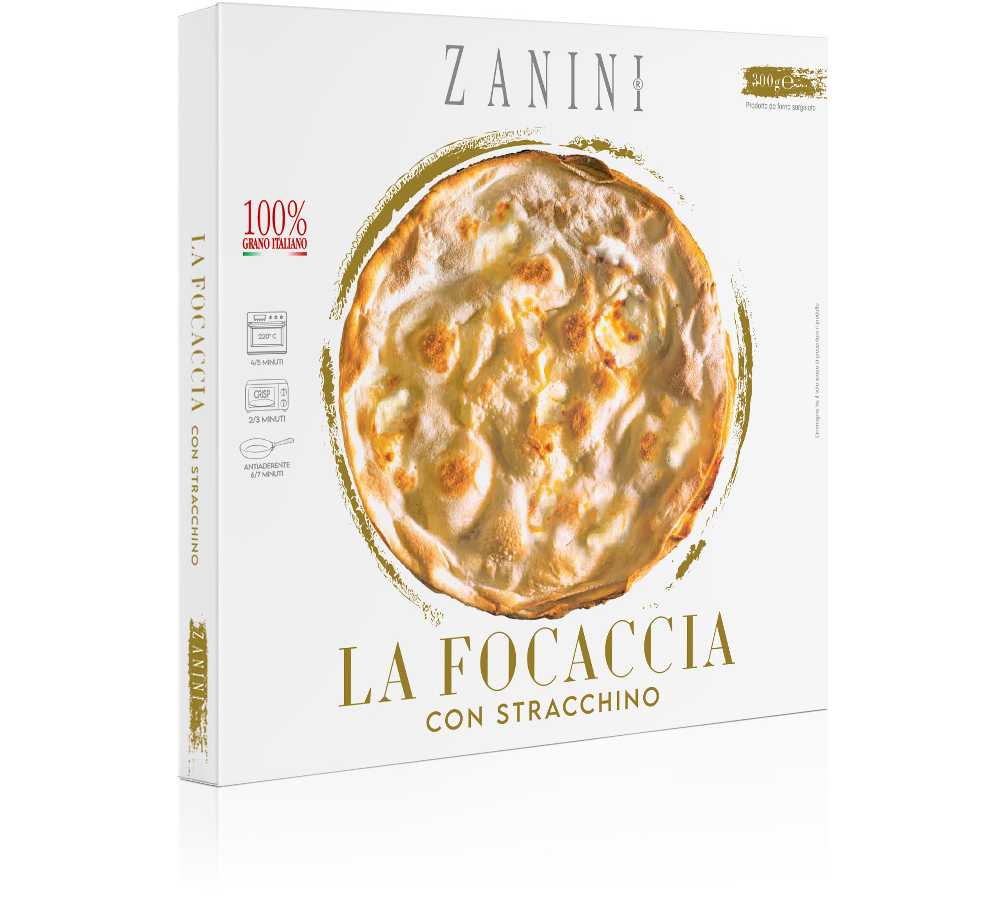 Focaccia con stracchino surgelata by Zanini